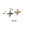 Estrella Linda Aleación Colorido Cuentas Sueltas DIY Hecho a Mano Versátil Accesorios para el Cabello Materiales Estrella de Cinco Puntas Colorida Hebilla de Zapato