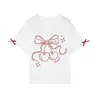 Camiseta Manga Curta Verão 2026 Novo Produto Princess Yuanyuan, Macia, Confortável e Leve para Crianças Pequenas e Maiores