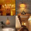 C35 Lámpara LED de Filamento Cola Blanco Cálido Cristal Araña Decoración Sala de Estar Regulable Bombilla Rosca Pequeña Venta al por Mayor