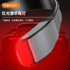 Linterna frontal de silicona ultraligera para exteriores para correr de noche y pescar, linterna frontal potente de larga duración con función de carga