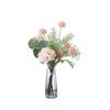 Ramo de flores de mano mingrixiang escrito a mano fábrica de flores artificiales diseño de decoración del hogar decoración de pared de boda colgante de pared CF01114