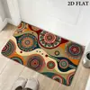 Nueva alfombra de piso de terciopelo de cristal con diseño de gatito vintage para uso doméstico, resistente a la suciedad, resistente al desgaste, fácil de mantener, alfombra a prueba de polvo y antideslizante para la entrada