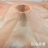 Atacado Fio Fosco Fio de Vidro 5050 Tecido de Organza Embalagem para Presente Acessórios de Renda Tecido para Decoração de Palco