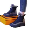 Botas de nieve con cremallera, nuevo estilo otoño e invierno 2026, botas de cuero cálidas de felpa, botas de algodón de moda casual con suela gruesa, zapatos de mujer con suela blanda