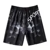 Calção de banho masculino boxer alongado calças de fontes termais profissional praia comprimento médio cinco pontas calção de banho meninos tamanho grande maiô