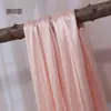 Telas Gruesas con Brillo Perlado para Bodas, Cortinas de Gasa Hielo, Cortinas de Tela de Seda Roja Hielo, Telas Elásticas para Fondos de Escenario, Telas para Decoración de Techos