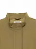 Ropa de mujer de moda transfronteriza más vendida en Amazon para comercio exterior 2026 chaqueta corta simple de cuello alto con cremallera ceñida a la cintura ajustada