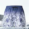 2025 Verão Masculino Plus Size Calções de Banho Shorts de Banho Confortáveis Estampados Praia Fonte Termal Calções de Banho Fabricante Atacado