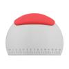 Cuchillo para hornear semicircular de acero inoxidable para el hogar, raspador de harina para pasteles y crema, con escala, venta al por mayor de fábrica