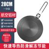 Placa de conducción de calor para cocina, estufa de gas, olla de esmalte, placa aislante de calor, placa de descongelación negra anti-quemaduras, placa de conducción de calor para el hogar, venta al por mayor
