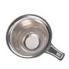 Tela de Filtro de Aço Inoxidável Dreno de Chá Tela de Dupla Camada Bico de Pato Tela Dreno de Chá Tela de Filtro Binaural Dreno de Chá Conjunto de Chá Kung Fu Acessórios para Cerimônia do Chá