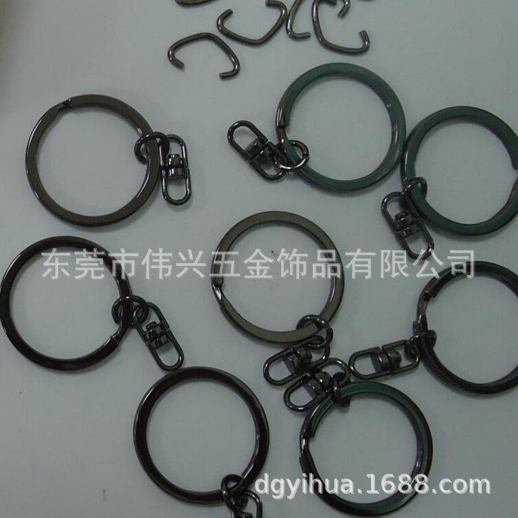 钥匙圈钥匙扣狗扣珠链