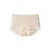 Ropa Interior Femenina de Encaje Francés, de Cintura Media, Antibacteriana 7A, Semitransparente, Sexy, Puro Deseo, Amigable con la Piel, Tanga Femenina al por Mayor