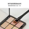 Brocha Salvaje para Cejas, Brocha Pequeña Hacha para Corrector, Ojeras, Surcos Lagrimales, Surcos Nasogenianos, Manchas, Iluminación, Alto Brillo, Brocha para Punta de Dedo, Pincel de Maquillaje