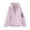 Venta al por Mayor Transfronteriza Estilo Europeo y Americano Otoño 2025 Nueva Moda Elegante Chaqueta Casual Deportiva de Manga Larga con Capucha para Mujer