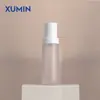 XUMIN botella cosmética transfronteriza 100ml fondo redondo PET botella esmerilada para loción 120ml botella transparente con pulverizador para tónico