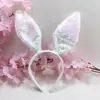 Faixa de cabelo Coelho da Páscoa direto da fábrica adereço de orelhas de coelho decoração de Halloween acessórios de cabelo de orelhas de coelho faixa de cabeça