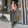 Jeans de campana retro para mujer, nuevo estilo primavera 2026, pantalones acampanados de cintura alta con dobladillo sin rematar estilo americano, adecuados para primavera y otoño