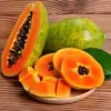Papaya Fresca de Hainan, Empacada en Leche, Fruta para Aumento de Senos, Papaya Verde de Temporada, Venta al por Mayor desde Fabricante, En Stock, Snack, Envío Gratis