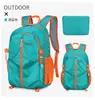 Nuevo Estilo Transfronterizo Deportes al Aire Libre Bolso de Doble Hombro Gran Capacidad Mochila de Montañismo Senderismo Camping Mochila Plegable Ligera
