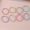 A nova pulseira de cristal de borboleta simples moda cor pequena fresca pulseira de mão feminina barraca venderá ao vivo lote de presente