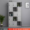 Armario de acero para fábrica, zapatero para personal, armario de hierro para dormitorio con cerradura, armario de varias puertas para baño