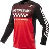 Fasthouse Nueva Ropa de Descenso Transpirable de Manga Larga Ropa para Motocicleta Todoterreno Ropa para Motocicleta Ropa para Ciclismo Camiseta de Secado Rápido para Hombre