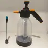 Botella Atomizadora de Espuma con Presión de Aire Transparente Engrosada de 2L para Lavado de Autos y Jardinería, Atomizador de Doble Propósito para Limpieza y Desinfección del Hogar, Regadera