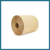 Papel de limpieza de calidad de exportación, color natural, rollo grande; papel industrial para limpieza en rollo grande; papel absorbente y que absorbe aceite de grado industrial