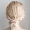 Cadena para el Cabello de Gota de Agua Multicapa de Nuevo Producto Transfronteriza Moda Europea y Americana Flor de Pedrería en Forma de Flor Tocado para la Parte Posterior de la Cabeza Cadena para el Cabello
