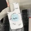 Soporte Chapado en Oro Adecuado para Funda de Teléfono iPhone 17, 18 Pro Max, Diseño Creativo de Gato y Perro, Funda Dura para iPhone 15, Anti-Caídas