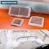 Ventilación de Cubierta Marina Exterior Pared Yacht Entrada/Salida Caja de Aire Máquina Disipación de Calor Rejilla de Ventilación Ventana Accesorios RV