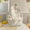 Mochila Escolar Estilo College para Alunas do Ensino Fundamental, Versão Coreana, Grande Capacidade, Mochila de Estrela de Cinco Pontas para Alunos do Ensino Médio, Nova Mochila Modelo 2026