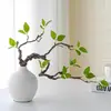 Ramas de Espuma con Brotes Verdes, Plantas Verdes Simuladas, Plantas Artificiales, Decoraciones de Interiores para Sala de Estar, Decoraciones de Mesa para Hotel, Decoración del Hogar