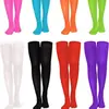 Meias Monocromáticas Transfronteiriças Meias para Halloween Natal Páscoa Baile Festa Meias Coloridas Meias-calça