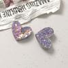 Parche de lentejuelas transparentes de hielo, accesorios de resina para bricolaje, lindos pendientes, horquillas, fundas para teléfono, material al por mayor
