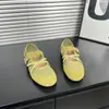 Versión de Cuero Suave~Zapatos Bailarinas Mary Jane de Boca Baja Transpirables para Mujer, Nuevo Estilo de Verano, Modernos, Versátiles, Cómodos, Zapatos de Entrenamiento Alemanes con Suela Suave