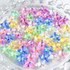 Joyería para uñas de estrella de mar moca accesorios de carcasa de teléfono móvil lindos tridimensionales usar uña uña pendiente para uñas venta al por mayor mezcla de colores