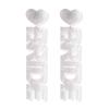 Amazon Pendientes Personalizados para Mujer para Boda Pendientes Hechos a Mano con Perlas Colgante de Letra Nupcial Regalo para Despedida de Soltera