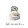 Decoraciones para fiesta de cumpleaños de niña transfronteriza: Guirnalda de mono Dora, decoraciones colgantes en espiral, vasos de papel, platos de papel, mantel, globos