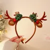 Pinza para el Cabello de Astas de Reno Navideño Accesorios para Tocados 2026 Nuevas Pinzas Laterales para Niños Pinzas Pequeñas Lindas Diadema Navideña