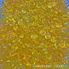 Cuenco del Tesoro de Citrino con Lingotes de Vidrio de Colores y Cacahuates en Amarillo Dorado, un Adorno para Atraer Riqueza para Escritorio del Hogar, Inauguración de Casa y Apertura de Negocio, Mayoreo