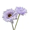 Gerberas Artificiales de Tallo Corto Flores de Seda, Artículos Más Vendidos Transfronterizos, Arreglos Florales para Decoración del Hogar, Montaje de Escena
