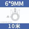 Tubo de silicona, tubo capilar de silicona, manguera, tubo de goma de silicona, 0,5 mm, 1 mm, 2 mm y 3 mm, funda protectora capilar.