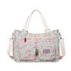Bolso Cruzado Casual Estampado para Mujer con Múltiples Compartimentos para Almacenamiento, Bolso para Madres de Mediana Edad, Bolso Cruzado para Mujer de Nylon de Gran Capacidad