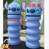Estuche de Silicona Retráctil Stitch Portalápices Vertical para Estudiante Caja de Bolígrafos de Dibujos Animados Stitch Caja de Papelería Stitch Envío Gratis