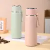 Termo de Acero Inoxidable 316, Vaso de Agua de Aspecto Elegante con Forma de Bala, Grado Alimenticio, Termo de Gran Capacidad para Niños y Estudiantes, Venta al por Mayor