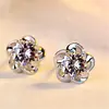 Brincos de alfinete de prata esterlina cravejados de diamantes mais vendidos brincos brincos não são fáceis de moda brincos da moda Joker muitos de vendas diretas