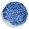 Los fabricantes suministran cables planos de polipropileno azul, cables de plomo para la cría de peces.