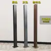 Barandilla de balcón de acero inoxidable y aleación de aluminio, pasamanos, perfil de columna ranurada, pasamanos de escalera para uso en interiores y exteriores